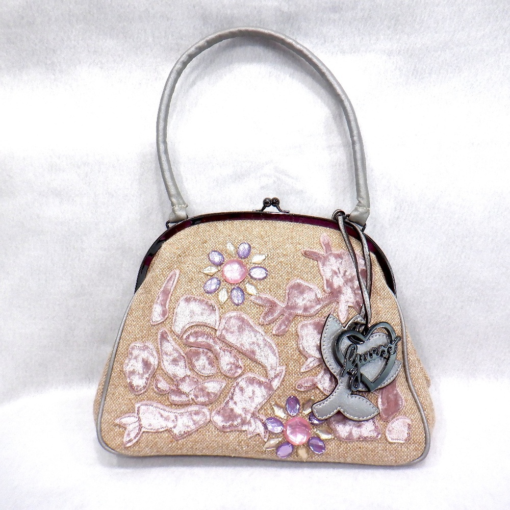 GUESS Vintage Style Kisslock Purse